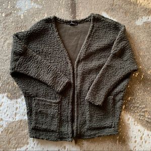 SHEIN Sherpa cardigan